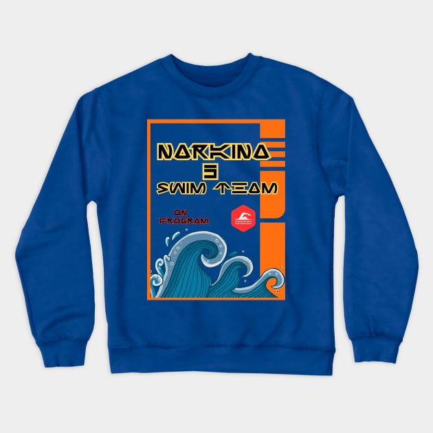 Narkina 5 Swim Team - English Crewneck Sweatshirt by Spatski